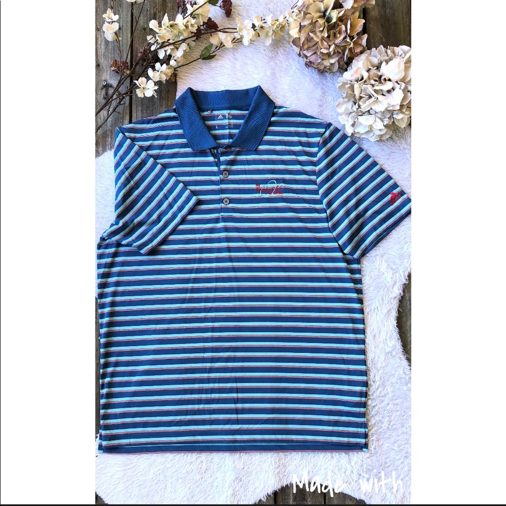 Adidas golf polo shirt